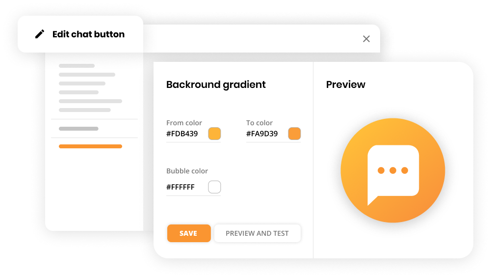 Personalizar botão de chat no software de atendimento ao cliente - LiveAgent