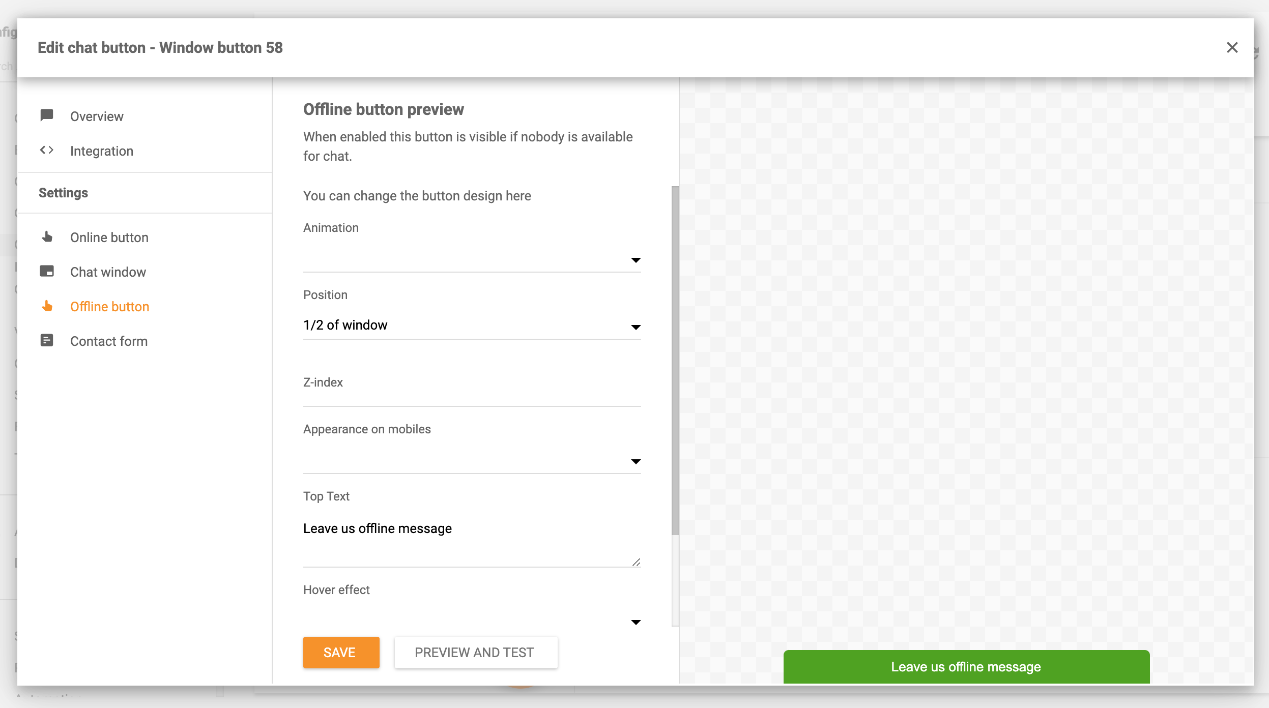 Configuracoes-de-botao-de-chat-offline-LiveAgent